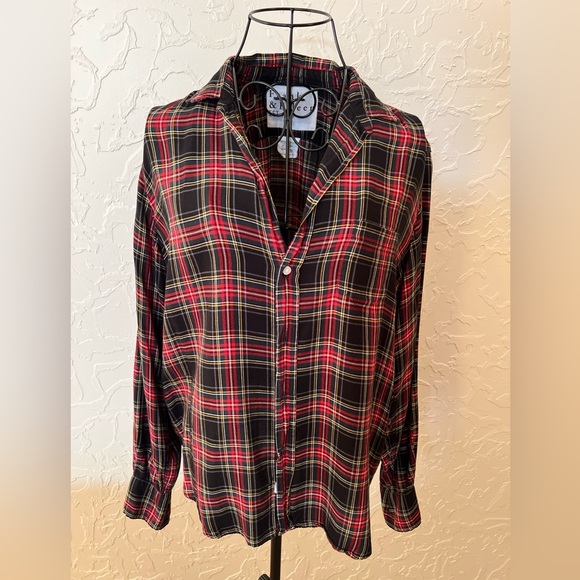 Frank & Eileen Tops - Frank & Eileen “Eileen” Tartan Plaid Shirt